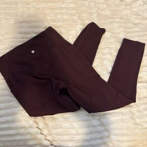 Danskin Women's Burgundy Leggings